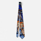 Glas in lood Stralingsactiviteit blauw Stropdas (Achterkant)