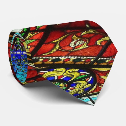 Glas in lood stropdas (Opgerold)