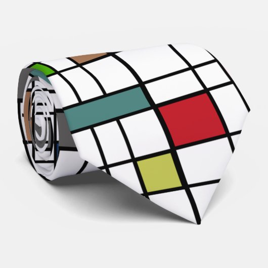 Glas in lood stropdas (Opgerold)