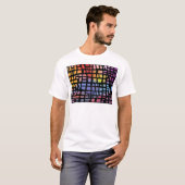 Glas in lood: t-shirt (Voorkant volledig)