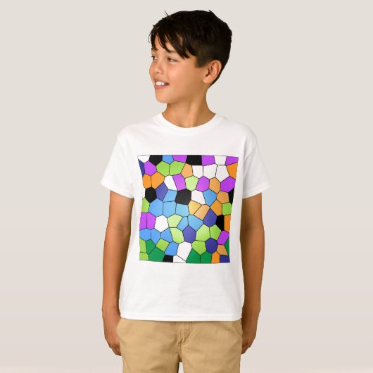 Glas in lood t-shirt (Voorkant volledig)
