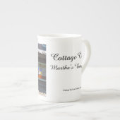 Glas in lood Tabernacle - Martha's wijngaard Porselein Kop (Voorkant rechts)