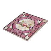 Glas in lood Tegel Ontwerp - SRF Tegeltje (Zijkant)