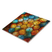 Glas-in-lood Tegeltje (Zijkant)