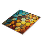 Glas in Lood Tegeltje (Zijkant)