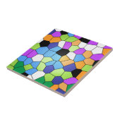 Glas in lood tegeltje (Zijkant)