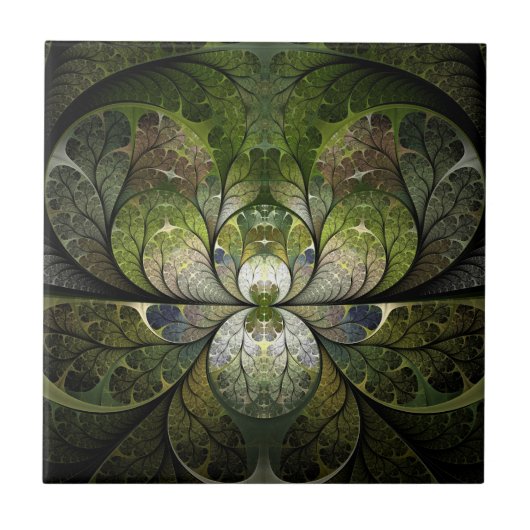 Glas in lood tegeltje (Voorkant)