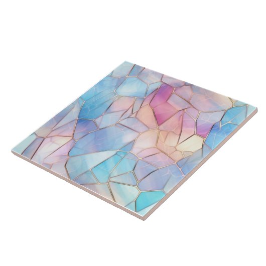 Glas-in-lood Tegeltje (Zijkant)