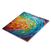 Glas-in-lood Tegeltje (Zijkant)
