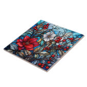 Glas in lood tegeltje (Zijkant)