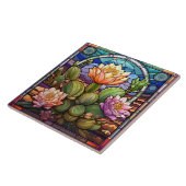 Glas-in-lood Tegeltje (Zijkant)