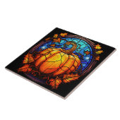 Glas-in-lood tegeltje (Zijkant)