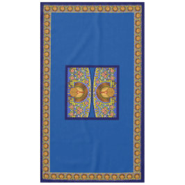 Glas in lood Thanksgiving Turkije 60" x 104" Tabel Tafelkleed