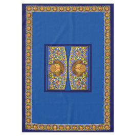 Glas in lood Thanksgiving Turkije 60" x 84" Tafelkleed