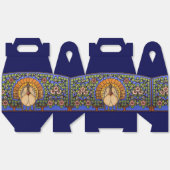 Glas in lood Thanksgiving Turkije Gable Bedankdoosjes (Ongevouwen)