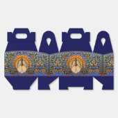 Glas in lood Thanksgiving Turkije Gable Bedankdoosjes (Ongevouwen)