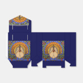 Glas in lood Thanksgiving Turkije Tent Bedankdoosjes (Uitgevouwen)