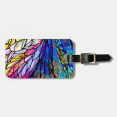 Glas in lood, Tiffany - stijl, Bagagelabel (Voorkant horizontaal)
