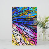 Glas in lood, Tiffany - Stijl, Briefpapier (Staand voorkant)