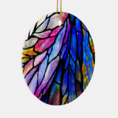 Glas in lood, Tiffany - Stijl, Keramisch Ornament (Rechts)