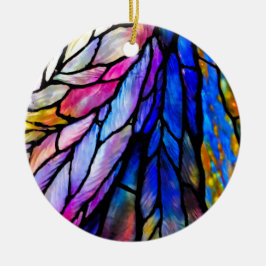 Glas in lood, Tiffany - Stijl, Keramisch Ornament