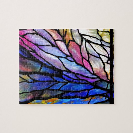Glas in lood, Tiffany - Stijl, Legpuzzel (Horizontaal)