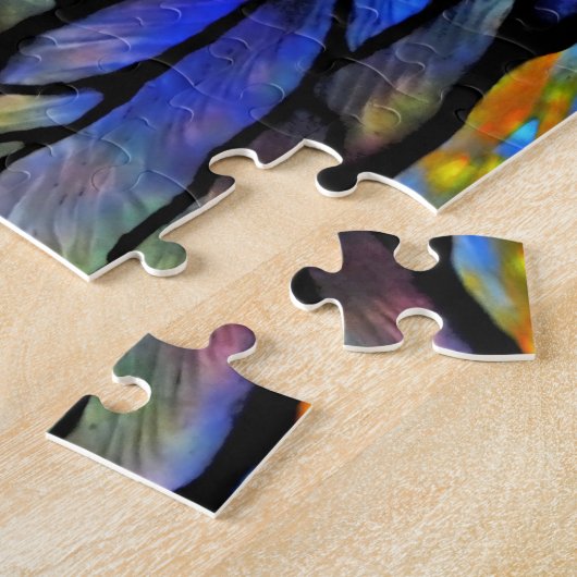 Glas in lood, Tiffany - Stijl, Legpuzzel (Zijkant)