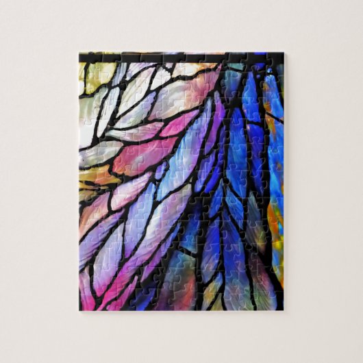 Glas in lood, Tiffany - Stijl, Legpuzzel (Verticaal)