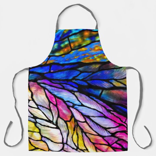 Glas in lood, Tiffany - Stijl, Schort (Voorkant)