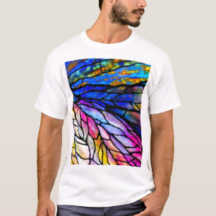 Glas in lood, Tiffany - Stijl, T-shirt