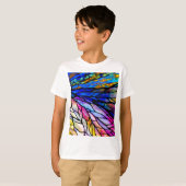 Glas in lood, Tiffany - Stijl, T-shirt (Voorkant volledig)