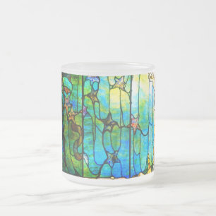 Glas in lood tiffany zee matglas koffiemok