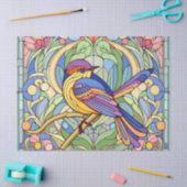 Glas in lood tissuepapier (Craft)