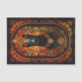 Glas in lood tissuepapier