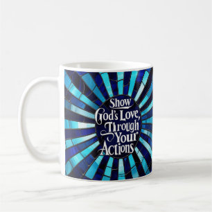 Glas in lood - Toon liefde Koffiemok