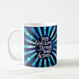 Glas in lood - Toon liefde Koffiemok