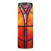 Glas in lood Top Hoed Cat Thermosbeker (Achterkant)