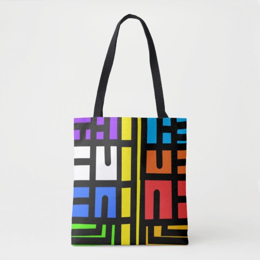 Glas in lood tote bag (Voorkant)