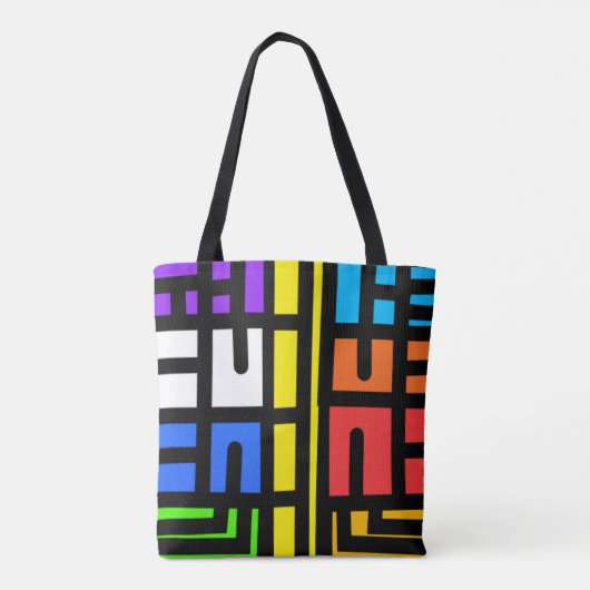 Glas in lood tote bag (Achterkant)
