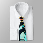 Glas in lood Tree of Life Keramische Tegel Stropdas (Gebonden)