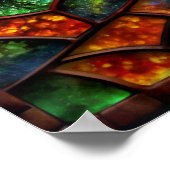 Glas in lood Tree of Life Poster (Hoek)