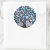 Glas in lood "Tree Panel" sticker (Tas)