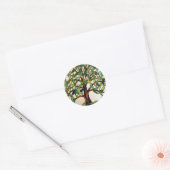 Glas in lood "Tree Panel" sticker (Envelop)
