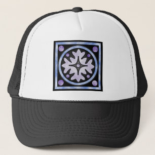 Glas in lood trucker pet