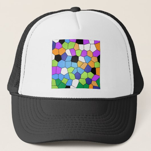 Glas in lood trucker pet (Voorkant)
