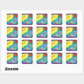 Glas in lood Tuin Stickers (Vel)