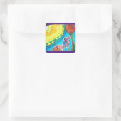 Glas in lood Tuin Stickers (Tas)
