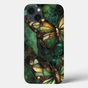 Glas in lood Tuin Vlinder Dromen Case-Mate iPhone Case