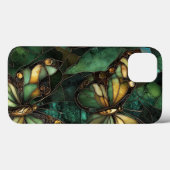 Glas in lood Tuin Vlinder Dromen Case-Mate iPhone Case (Achterkant (horizontaal))