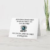 Glas in lood Turkije in Stone Canyon - Personalise Feestdagen Kaart (Achterkant)